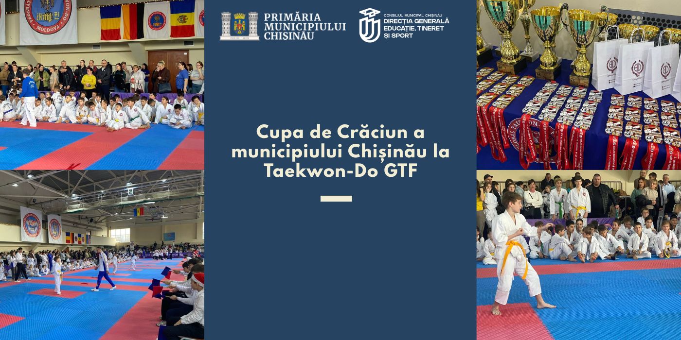 Cupa de Crăciun a municipiului Chișinău la Taekwon-Do GTF