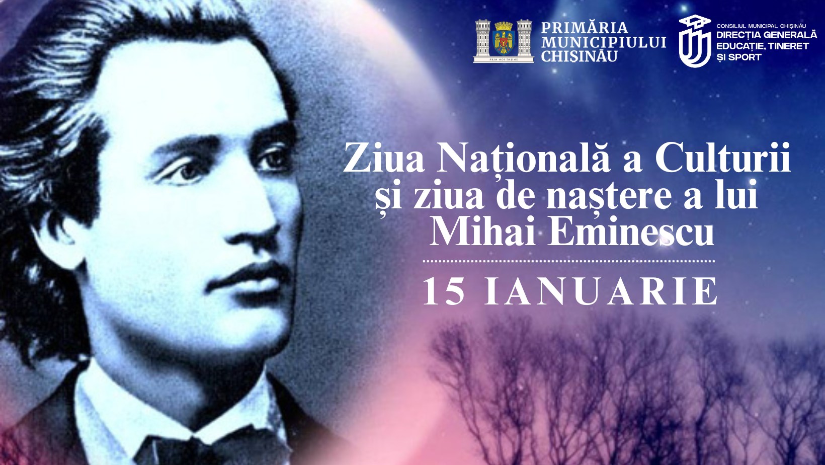 Omagiu Luceafărului Poeziei Românești - 176 de ani de la nașterea lui Mihai Eminescu